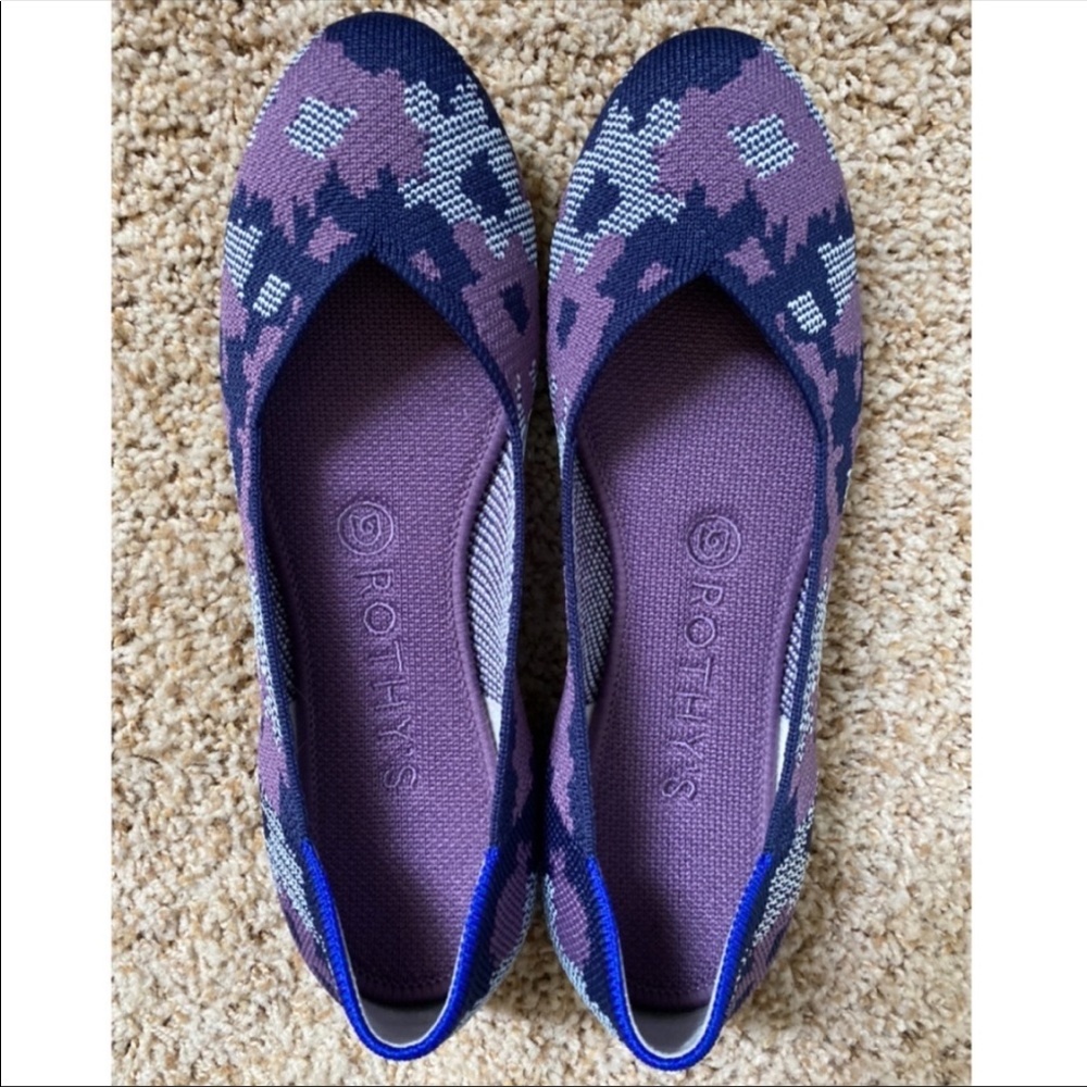 Rothy’s The Flat in Violet Botanicamo